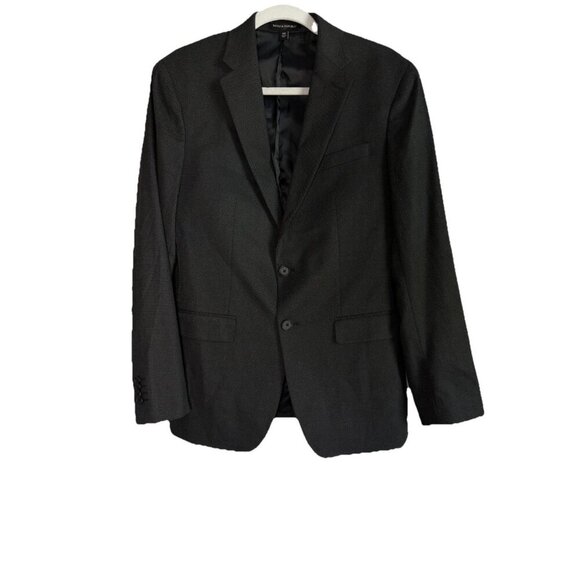 Banana Republic Blazer Mens 38R Sports Coat Jacket Slim Fit Dark Charcoal - Picture 1 of 16